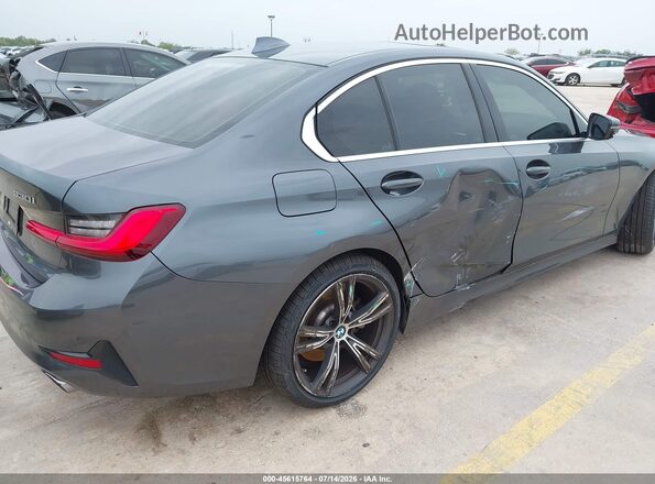 WBA5R7C56KAJ79392 2019 BMW 3 SERIES Gray 