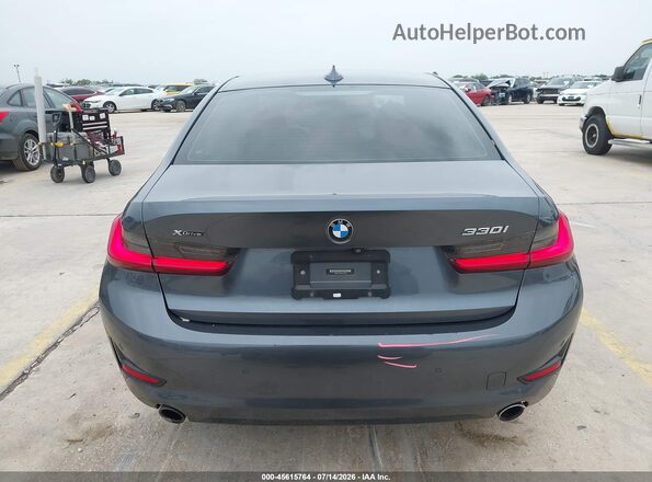 WBA5R7C56KAJ79392 2019 BMW 3 SERIES Gray 