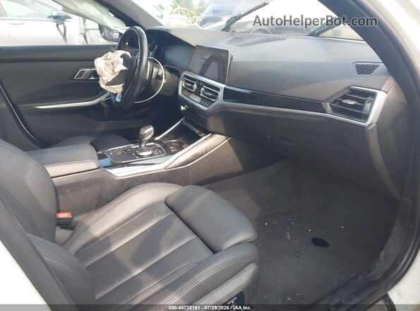 WBA5R7C56KAJ80350 2019 BMW 3 SERIES White Front interior view