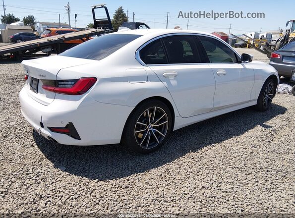 WBA5R7C57KAJ84875 2019 BMW 3 SERIES White Tył prawy