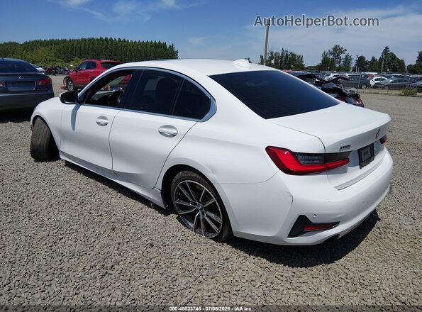 WBA5R7C57KAJ84875 2019 BMW 3 SERIES White Tył lewy