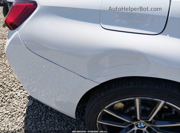 WBA5R7C57KAJ84875 2019 BMW 3 SERIES White 