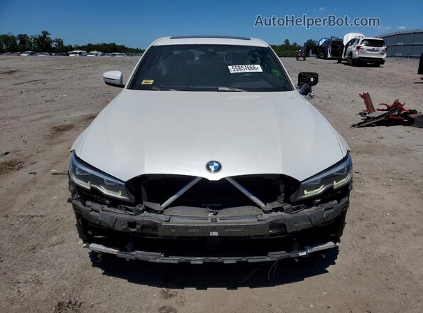 WBA5R7C58KAJ83458 2019 BMW 3 SERIES White Դիմացի տեսք