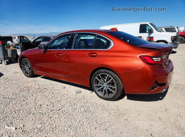 WBA5R7C58KAJ83573 2019 BMW 3 SERIES Orange Tył lewy