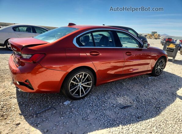 WBA5R7C58KAJ83573 2019 BMW 3 SERIES Orange Tył prawy