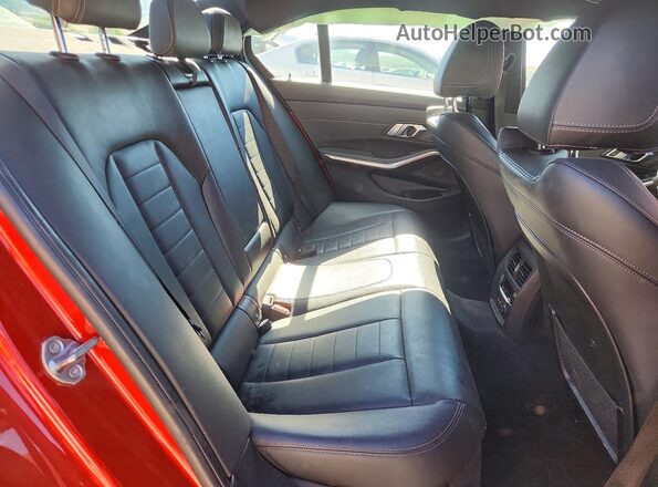 WBA5R7C58KAJ83573 2019 BMW 3 SERIES Orange Widok tylnych siedzeń