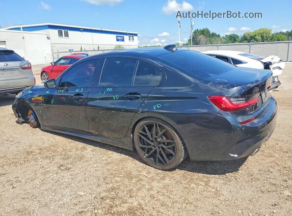 WBA5R7C59KAJ80097 2019 BMW 3 SERIES Black Tył lewy