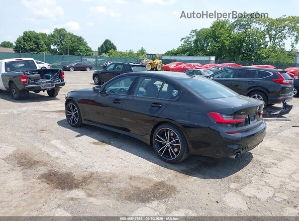 WBA5R7C59KAJ81234 2019 BMW 3 SERIES Black Задня ліва чверть