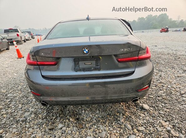WBA5R7C59KAJ82111 2019 BMW 3 SERIES Серый Вид сзади