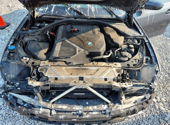 WBA5R7C59KAJ82111 2019 BMW 3 SERIES Серый Вид задней части салона