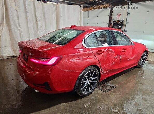 WBA5R7C59KFH18027 2019 BMW 3 SERIES Red Հետևի աջ