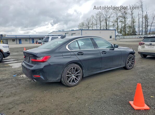 WBA5R7C5XKAJ81677 2019 BMW 3 SERIES Black უკანა მარჯვენა