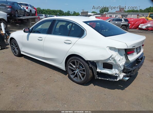WBA5R7C5XKFH26296 2019 BMW 3 SERIES White Tył lewy
