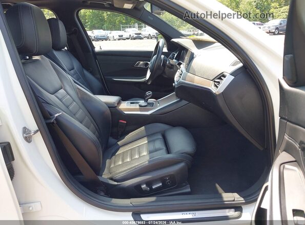WBA5R7C5XKFH26296 2019 BMW 3 SERIES White Widok wnętrza z przodu
