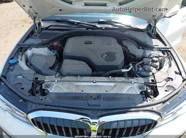 WBA5R7C5XKFH26296 2019 BMW 3 SERIES White Widok z tyłu