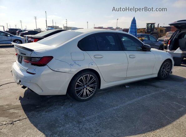 WBA5U7C00LFH22312 2020 BMW M3 White Trasero derecho