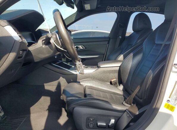 WBA5U7C00LFH22312 2020 BMW M3 White Vista interior delantera