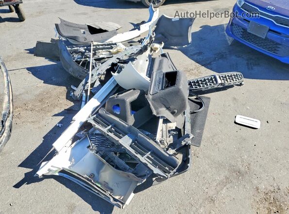 WBA5U7C02MFL29085 2021 BMW M3 White ძრავის განყოფილების ხედი
