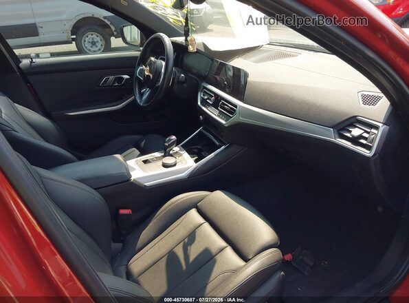 WBA5U7C04LFH22815 2020 BMW M3 Orange წინა სალონის ხედი