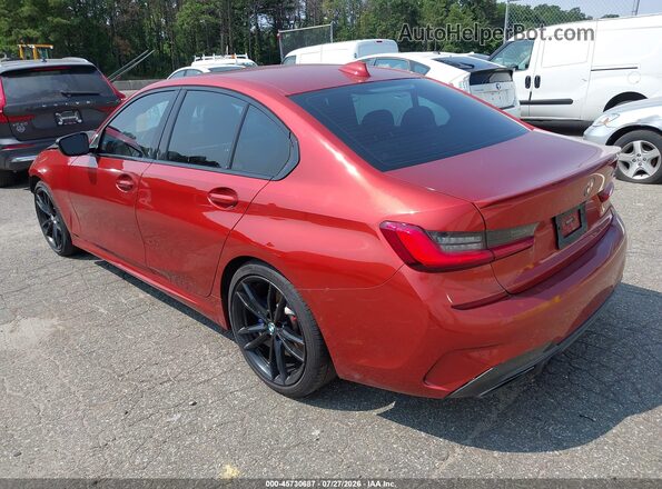 WBA5U7C04LFH22815 2020 BMW M3 Orange უკანა მარცხენა