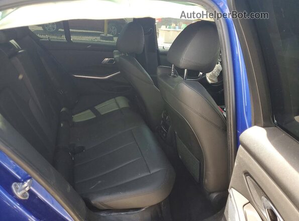 WBA5U7C04LFH46757 2020 BMW M3 Синий Вид задних сидений