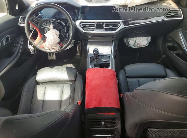 WBA5U7C04LFH46757 2020 BMW M3 Синий Вид панели приборов