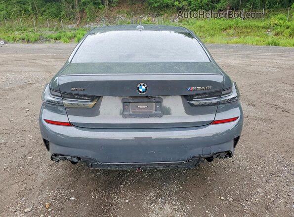 WBA5U9C00LFH60697 2020 BMW M3 Charcoal Вид ззаду