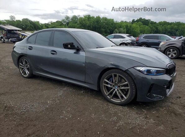 WBA5U9C00LFH60697 2020 BMW M3 Charcoal Передня права чверть