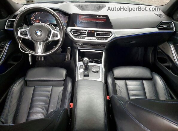 WBA5U9C00LFH60697 2020 BMW M3 Charcoal Вид панелі приладів