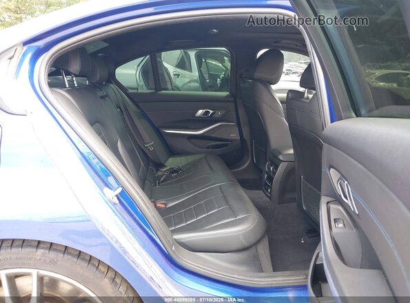 WBA5U9C02LA380268 2020 BMW M3 Синий Вид наклейки с VIN-кодом