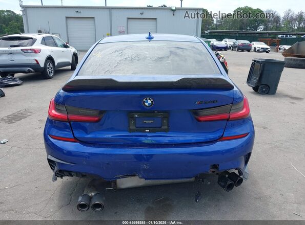 WBA5U9C02LA380268 2020 BMW M3 Синий 