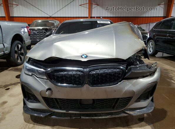 WBA5U9C02LFH67568 2020 BMW M3 Gray წინა ხედი