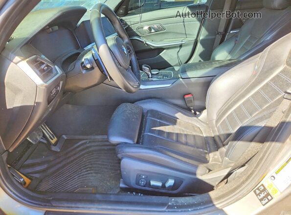 WBA5U9C02LFH67568 2020 BMW M3 Gray წინა სალონის ხედი