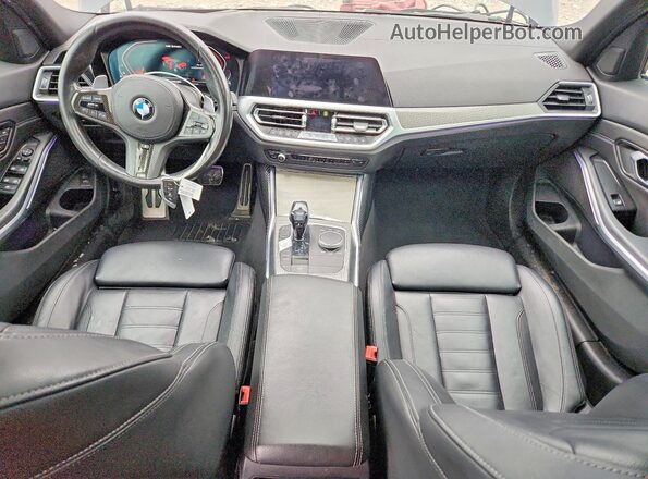 WBA5U9C03LFH06472 2020 BMW M3 Black Dashboard view