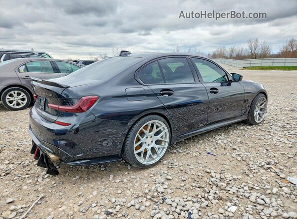 WBA5U9C03LFH06472 2020 BMW M3 Black Rear right