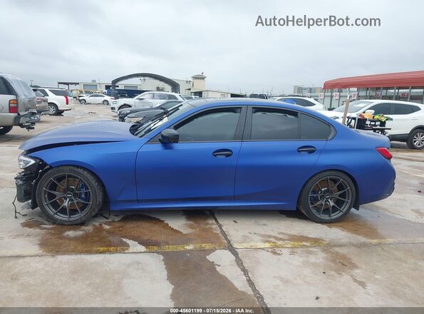 WBA5U9C03LFJ44750 2020 BMW M3 Blue 