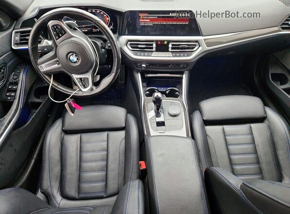WBA5U9C05NFL90119 2022 BMW M3 Black Vista del salpicadero