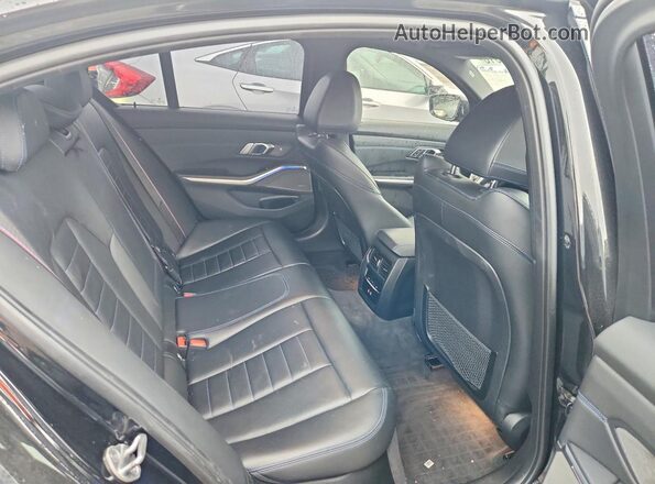 WBA5U9C05NFL90119 2022 BMW M3 Black Vista de los asientos traseros