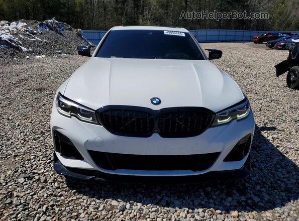 WBA5U9C07LFH68201 2020 BMW M3 Белый Вид спереди