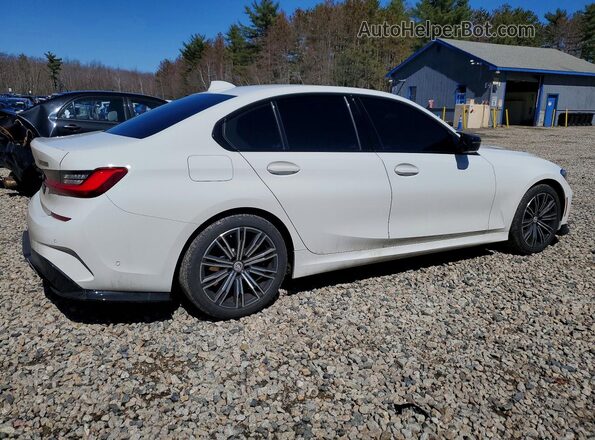 WBA5U9C07LFH68201 2020 BMW M3 Белый Задняя правая четверть