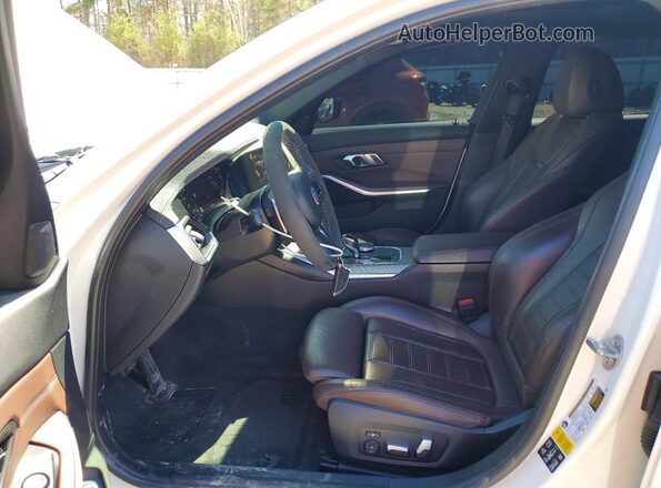 WBA5U9C07LFH68201 2020 BMW M3 Белый Вид салона спереди