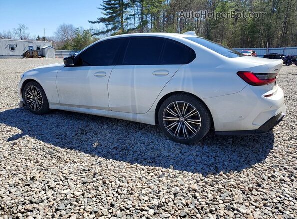 WBA5U9C07LFH68201 2020 BMW M3 Белый Задняя левая четверть