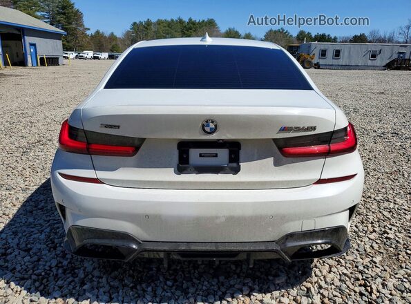 WBA5U9C07LFH68201 2020 BMW M3 Белый Вид сзади