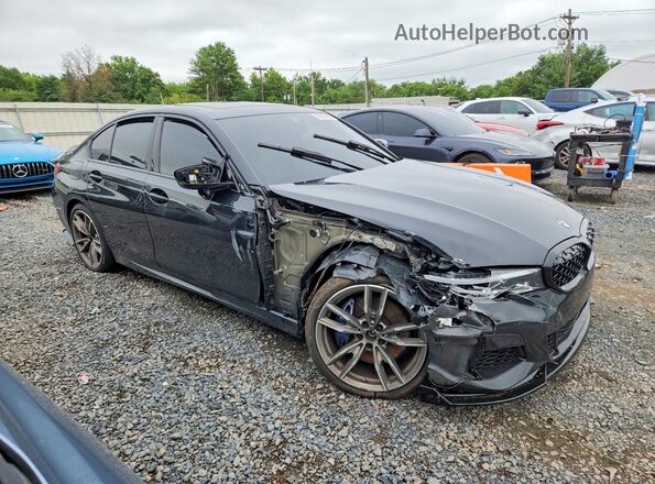 WBA5U9C08LFH58972 2020 BMW M3 Black Առջևի աջ