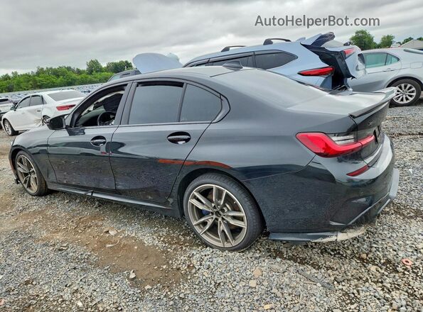 WBA5U9C08LFH58972 2020 BMW M3 Black Հետևի ձախ