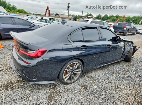WBA5U9C08LFH58972 2020 BMW M3 Black Հետևի աջ