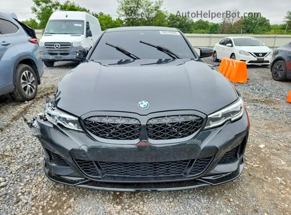 WBA5U9C08LFH58972 2020 BMW M3 Black Դիմացի տեսք