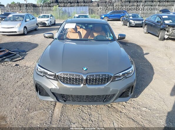 WBA5U9C09LFJ60418 2020 BMW M3 Серый Вид задней части салона