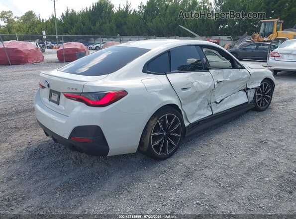 WBA63AV00NFM18091 2022 BMW 4 SERIES White Rear right