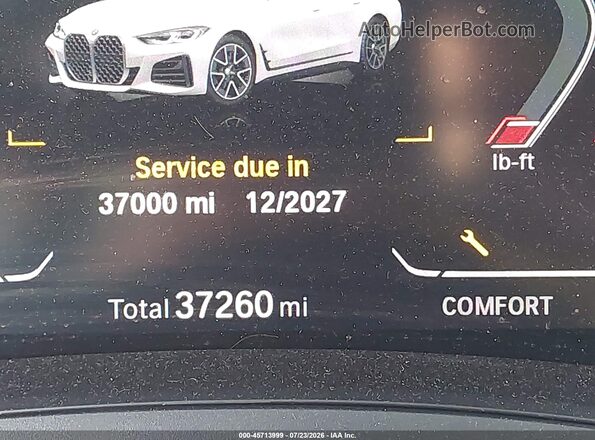 WBA63AV00NFM18091 2022 BMW 4 SERIES White 
